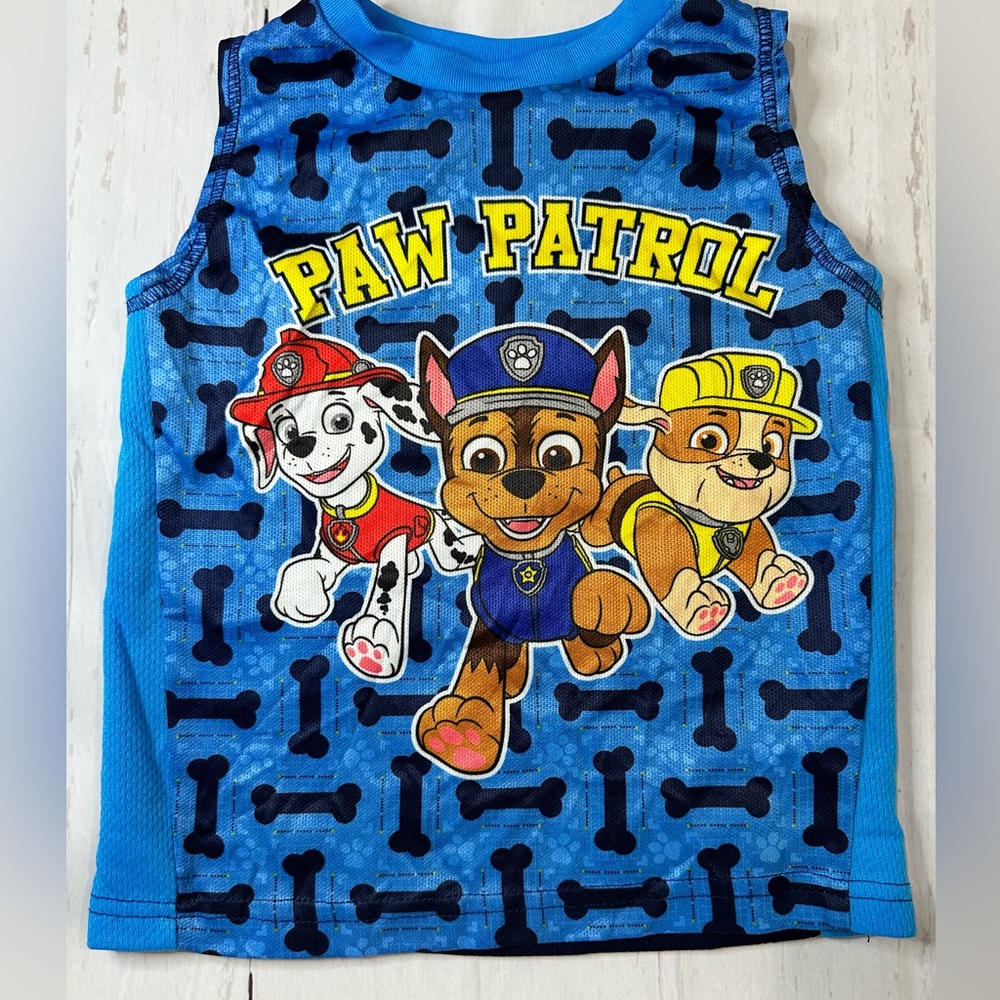Paw patrol kids tank size 4T